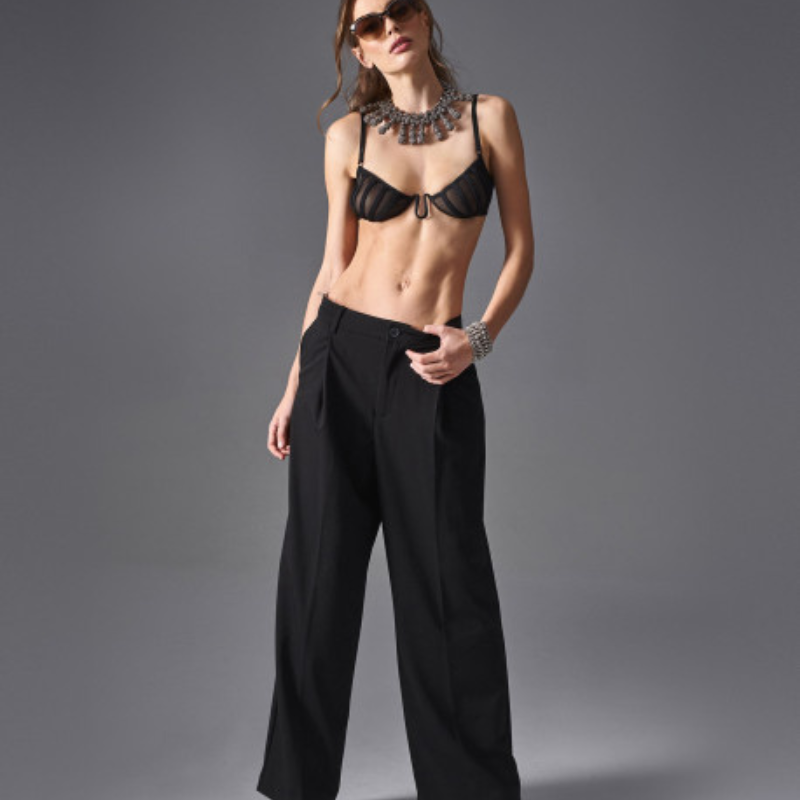 Aurorium – Demi-soutien-gorge Noir