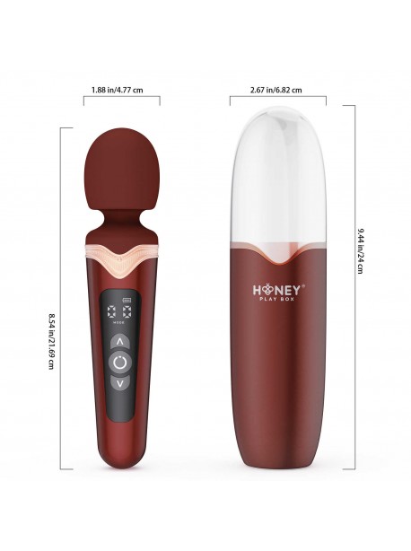 STORMI – Puissant Wand Massager avec étui de charge