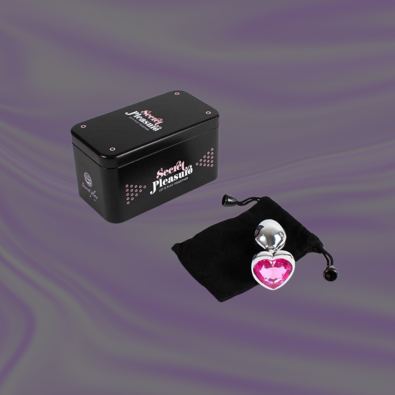 Plug anal secret play - Coeur crystal