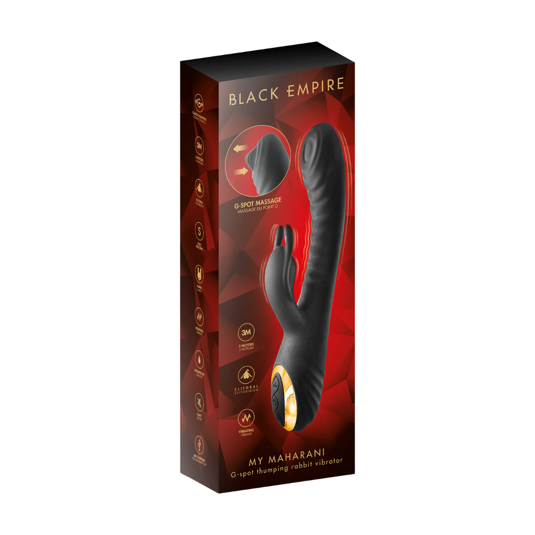  🖤 Vibromasseur rabbit Black Empire My Maharani