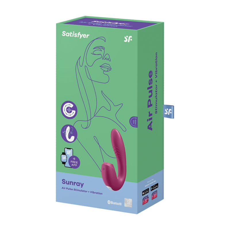 Satisfyer Sunray Connect – Rabbit App-Control Point G & Clitoris