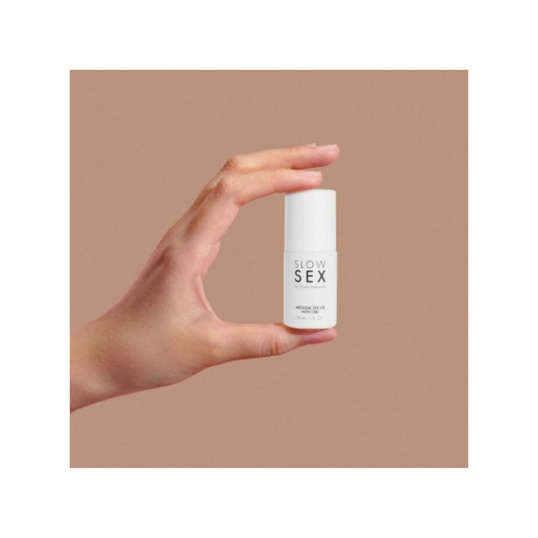 🌿 Huile Sexuelle au CBD – Slow Sex – 30 ml