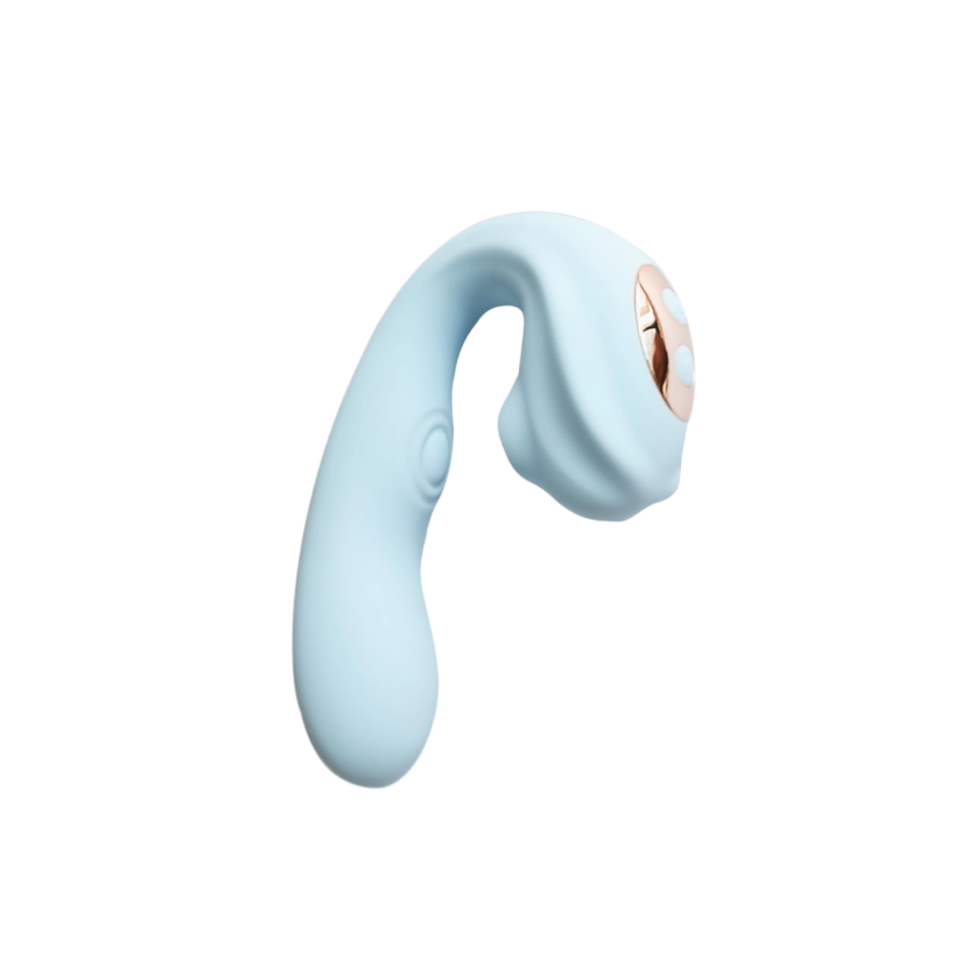 Cristal – Vibromasseur 3 en 1 Clitoris & Point G