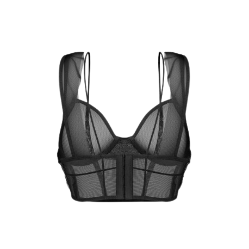 Nuites – Top à armatures noir