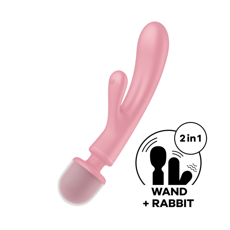 Satisfyer Triple Lover – Vibromasseur 3-en-1 avec App