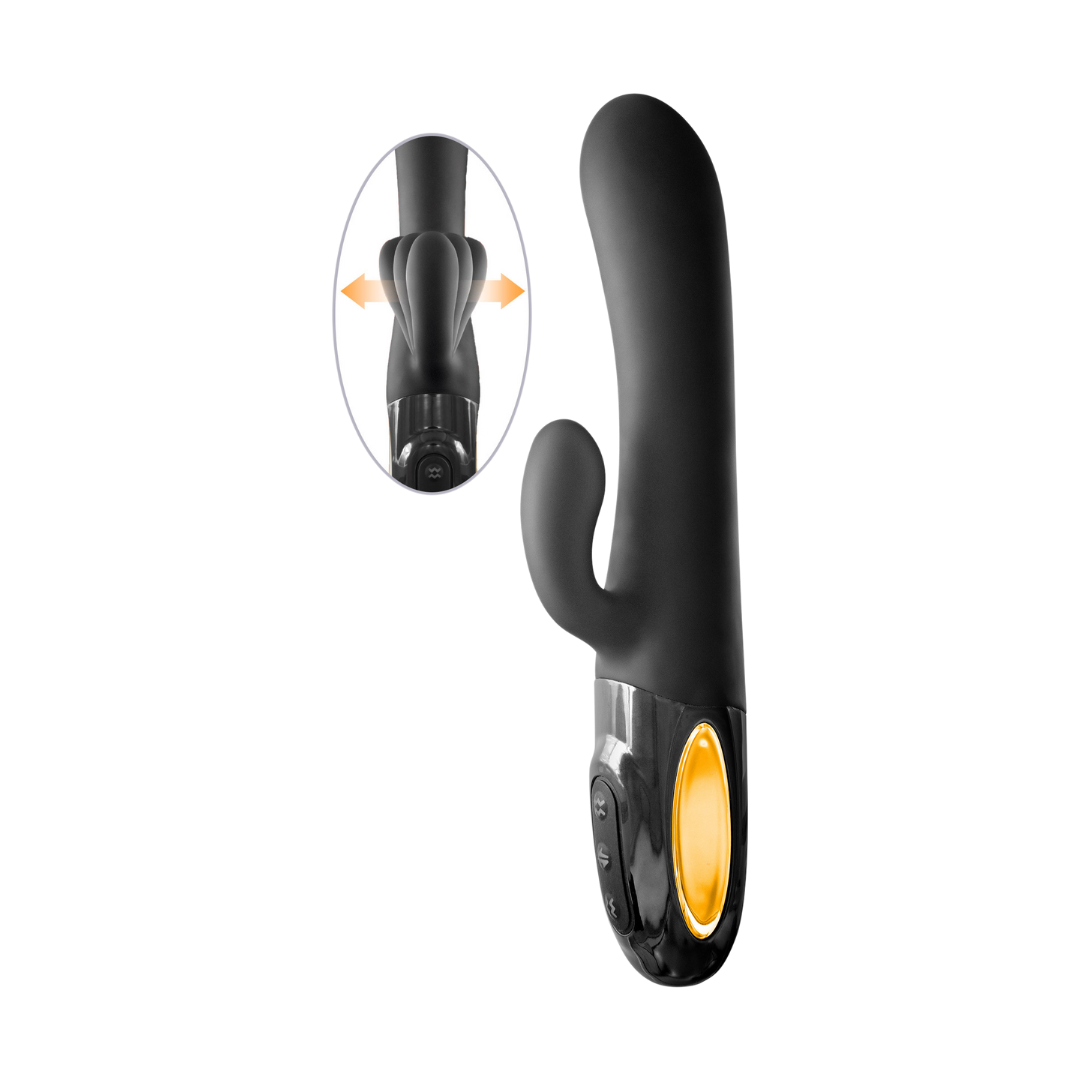 👑 Vibromasseur Rabbit My Viscountess – Black Empire