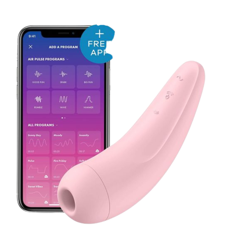 Satisfyer Curvy 2+ Connect App – Air-Pulse & Vibrations
