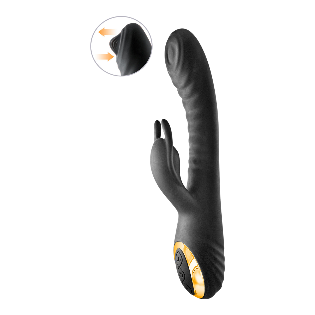 🖤 Vibromasseur rabbit Black Empire My Maharani