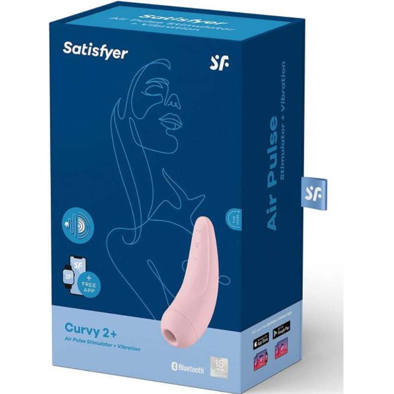 Satisfyer Curvy 2+ Connect App – Air-Pulse & Vibrations