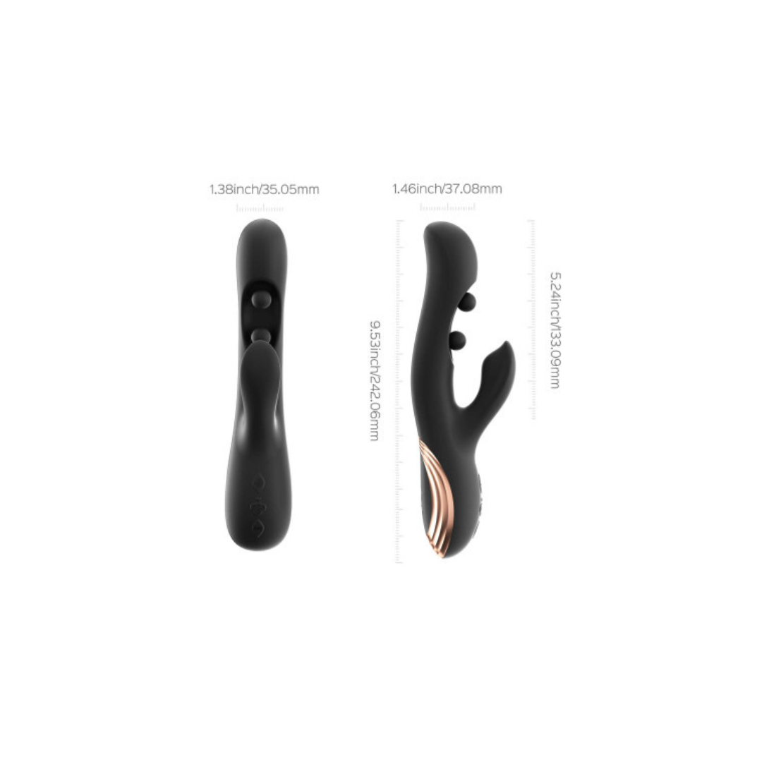 Gem - Vibromasseur Rabbit avec capteurs de pression & application