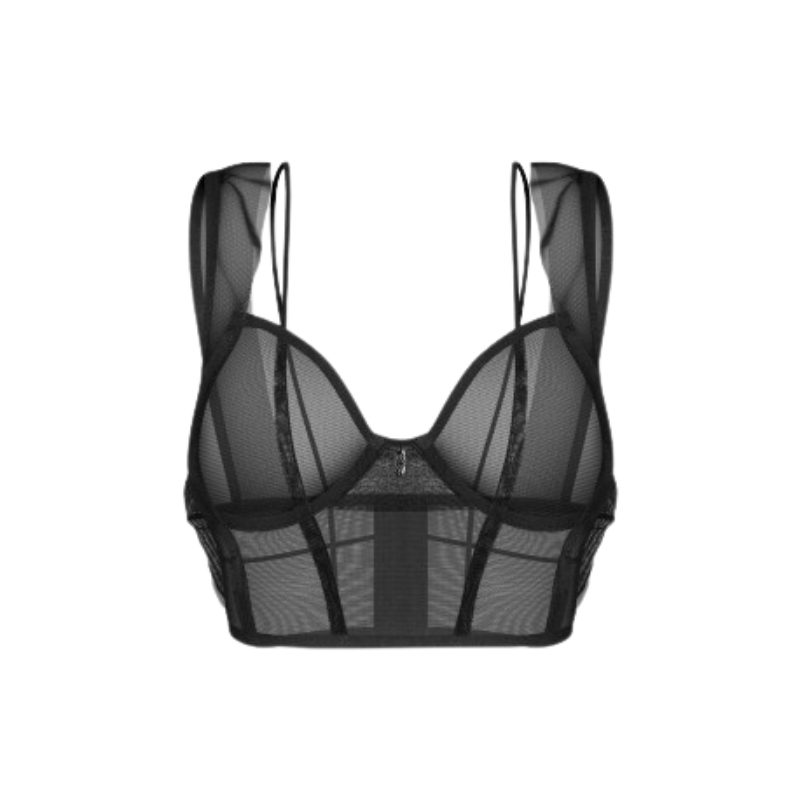 Nuites – Top à armatures noir