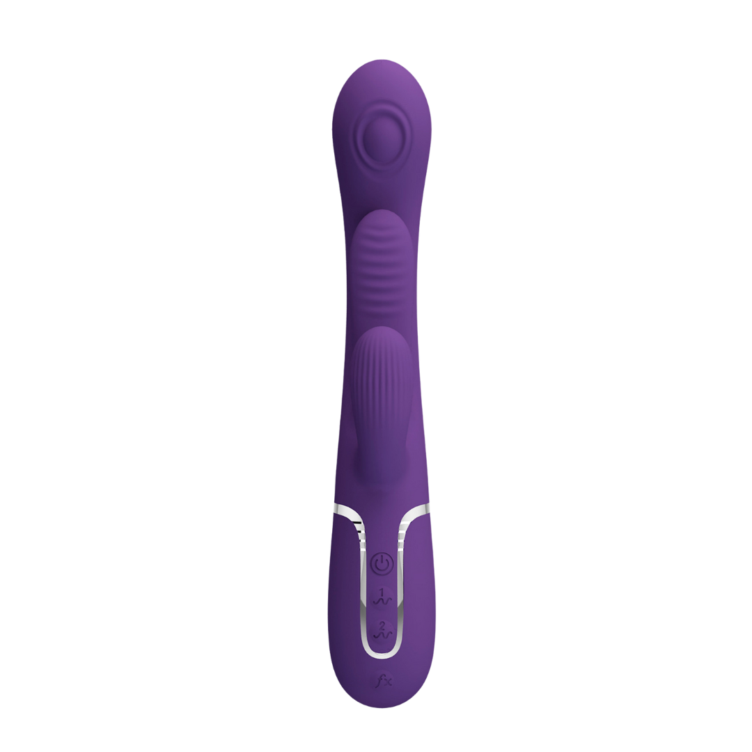 💜 Shania – Vibromasseur Rabbit 3-en-1