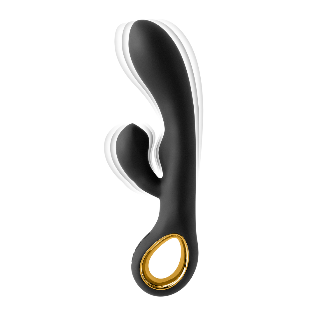 👑 Vibromasseur Rabbit Luxe Black Empire My Princess