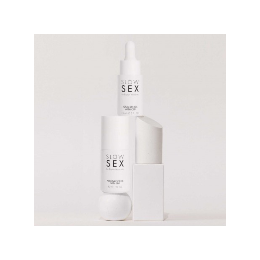 🌿 Huile Sexuelle au CBD – Slow Sex – 30 ml