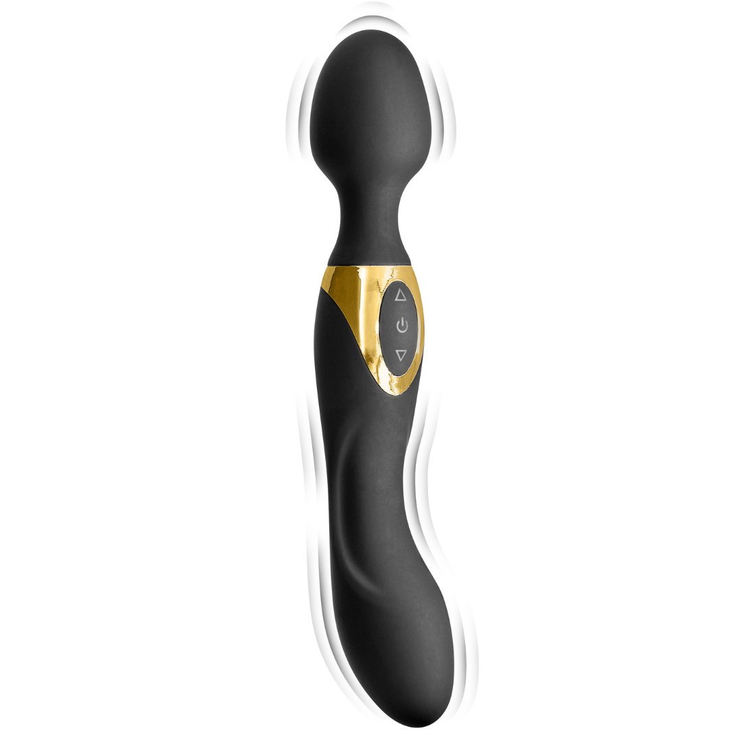 My Goddess – Vibromasseur wand 2-en-1 Black Empire