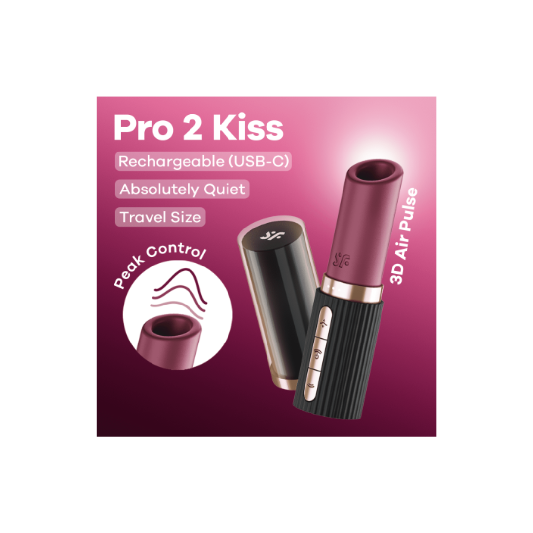 Satisfyer Pro 2 Kiss – Air Pulse & Vibration
