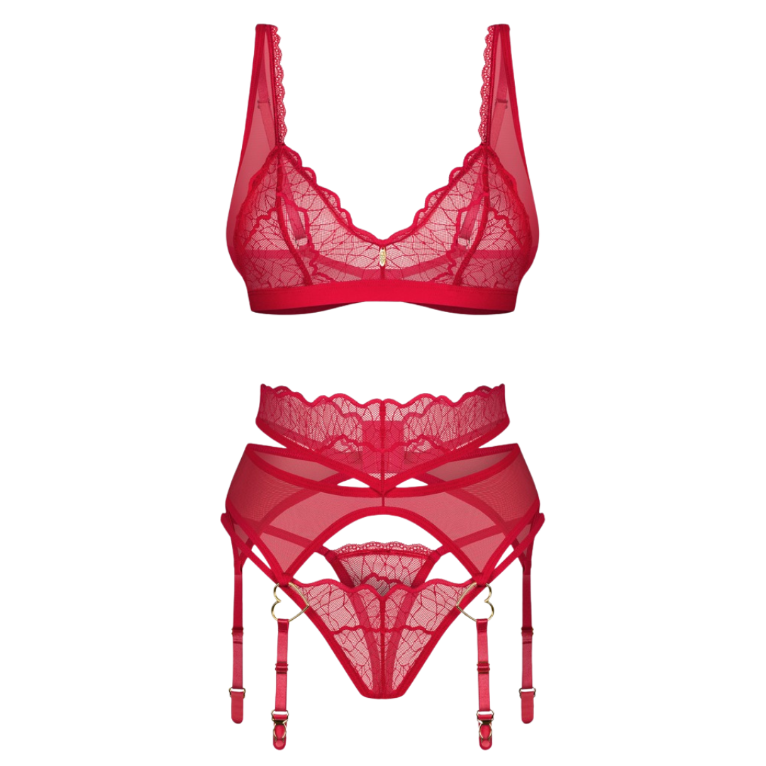 Suspender Set Cupide Desir