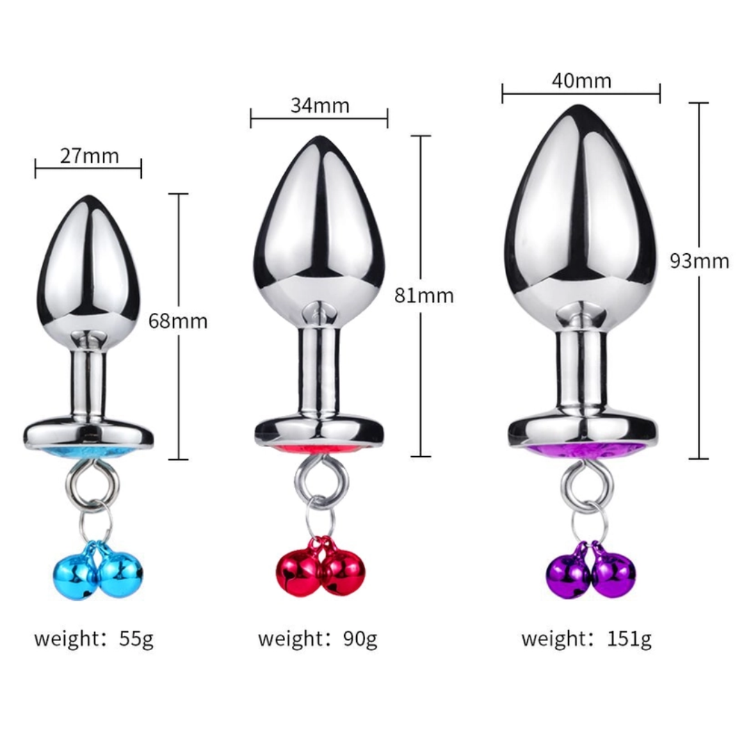 Butt Plugs Jingles – Métal