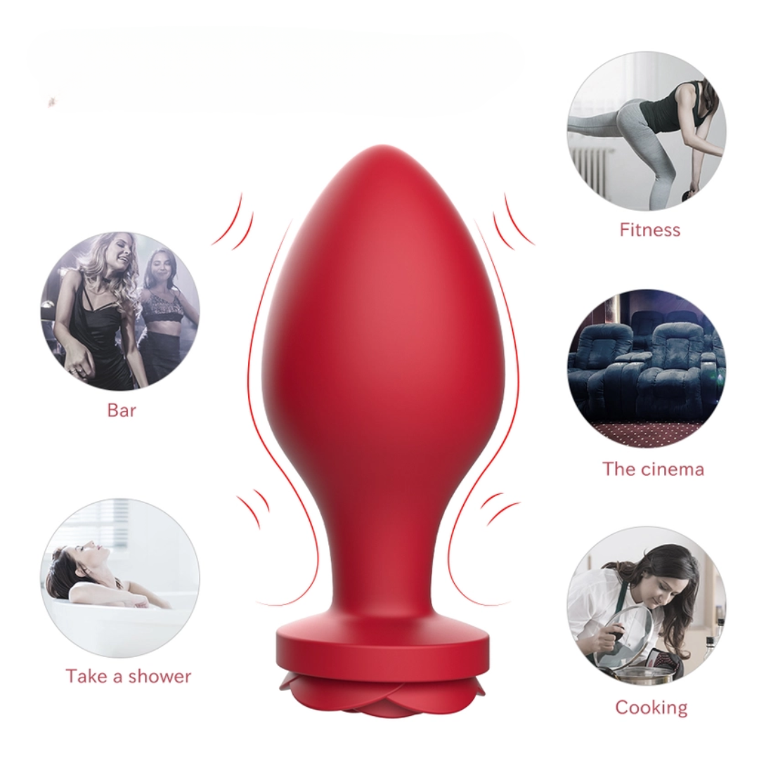 Ensemble 3 Bouchons Anaux – Design Rose