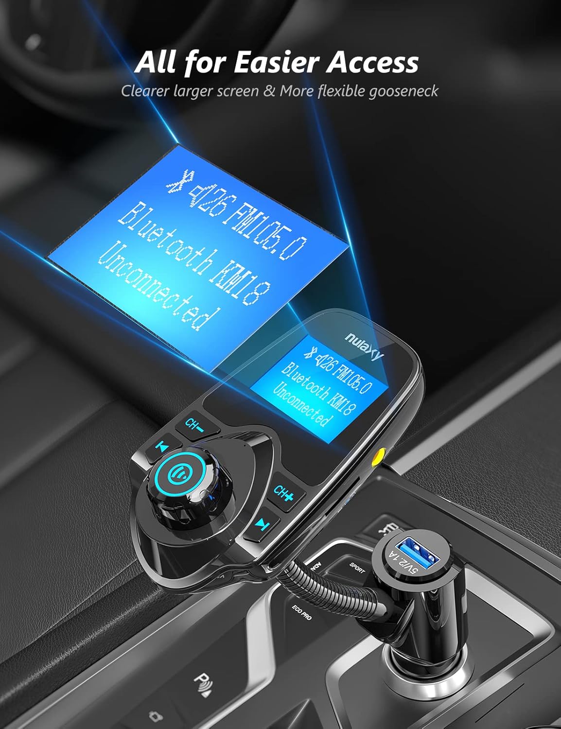 Bluetooth FM Transmitter for Car