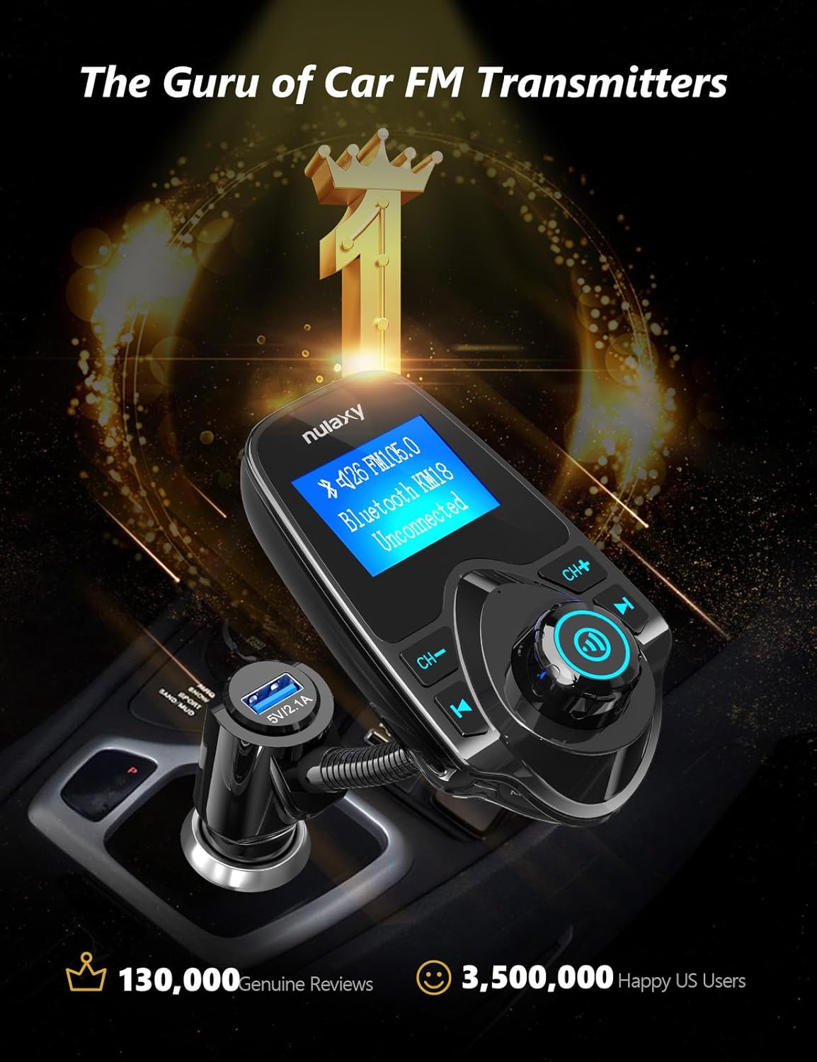 Bluetooth FM Transmitter for Car