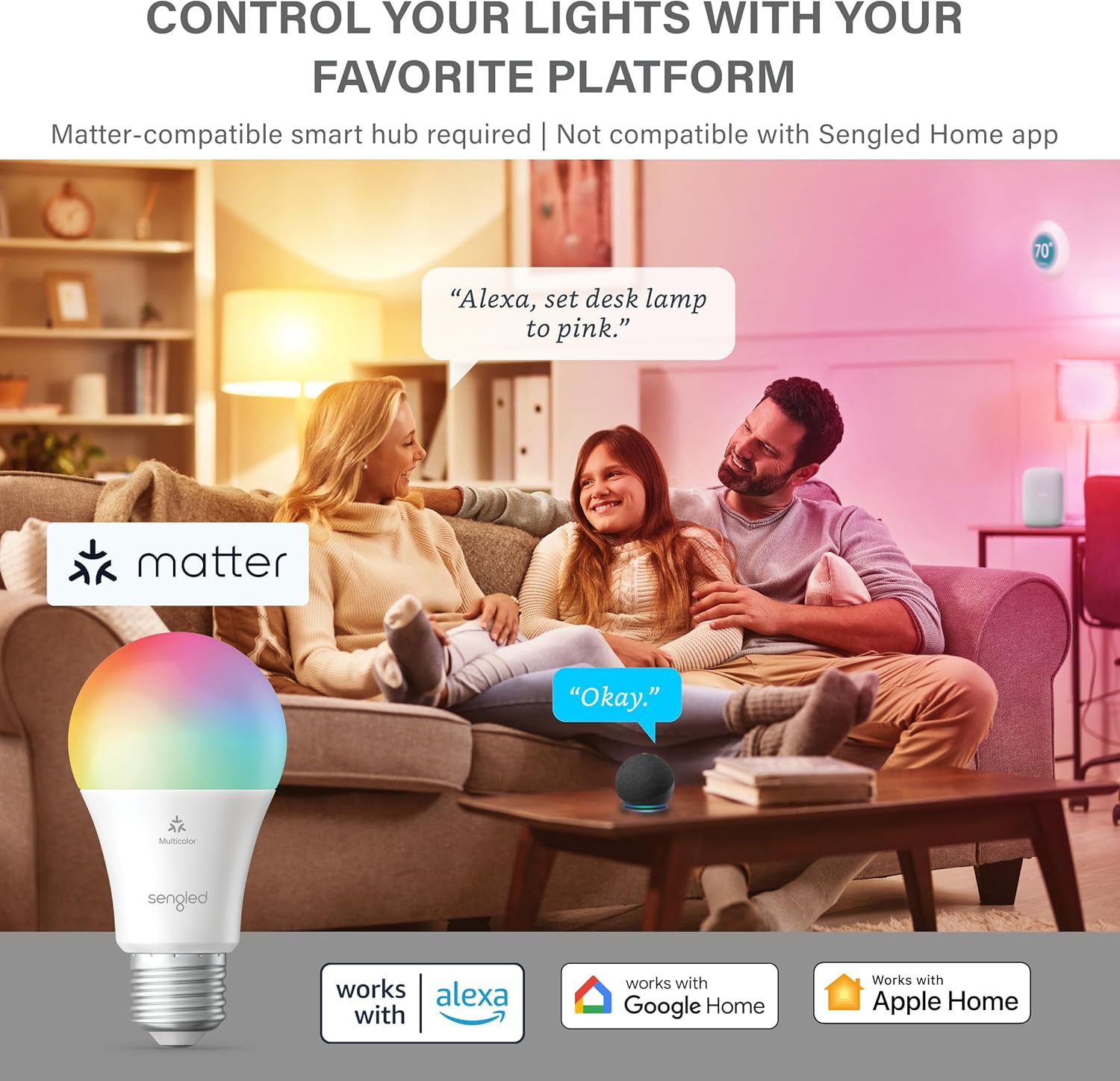 Sengled Smart Wi-Fi LED Light Bulb