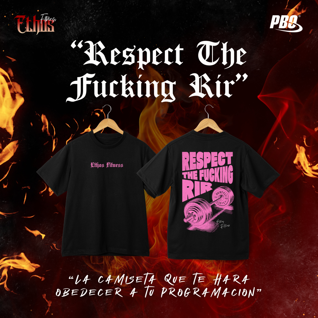 CAMISETA "RESPECT THE FUCKING RIR"