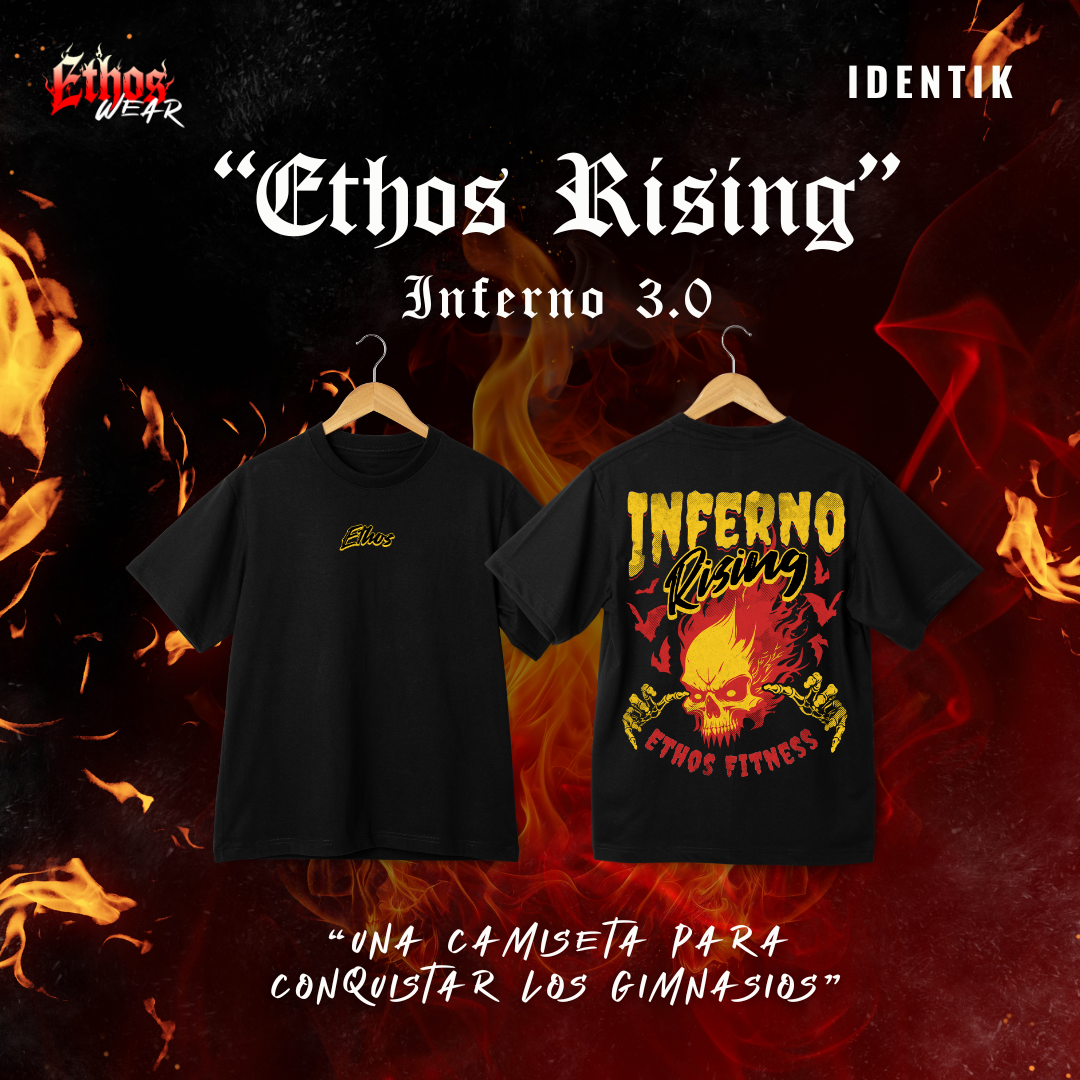 CAMISETA "ETHOS RISING" (INFERNO 3.0)