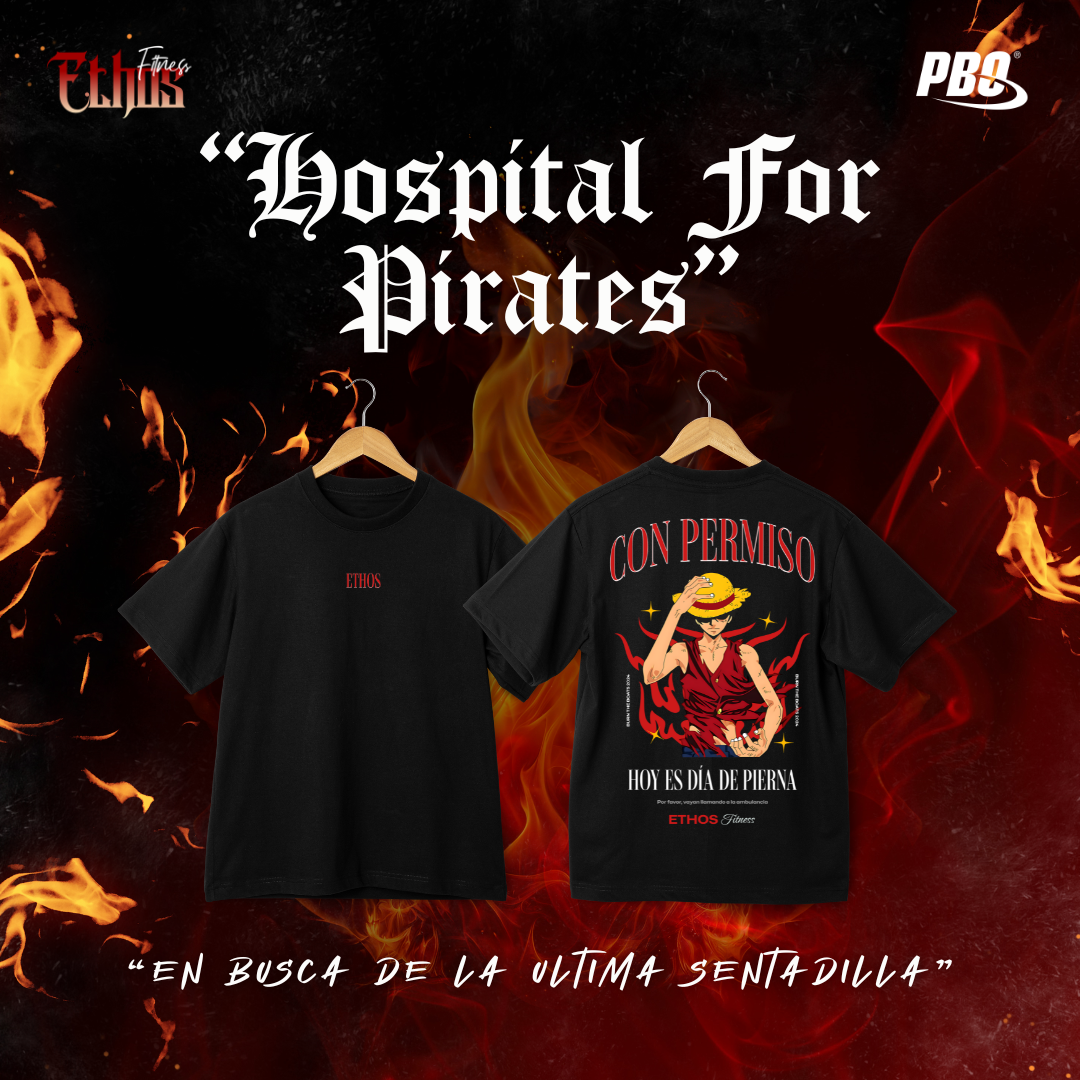 CAMISETA "HOSPITAL FOR PIRATES"