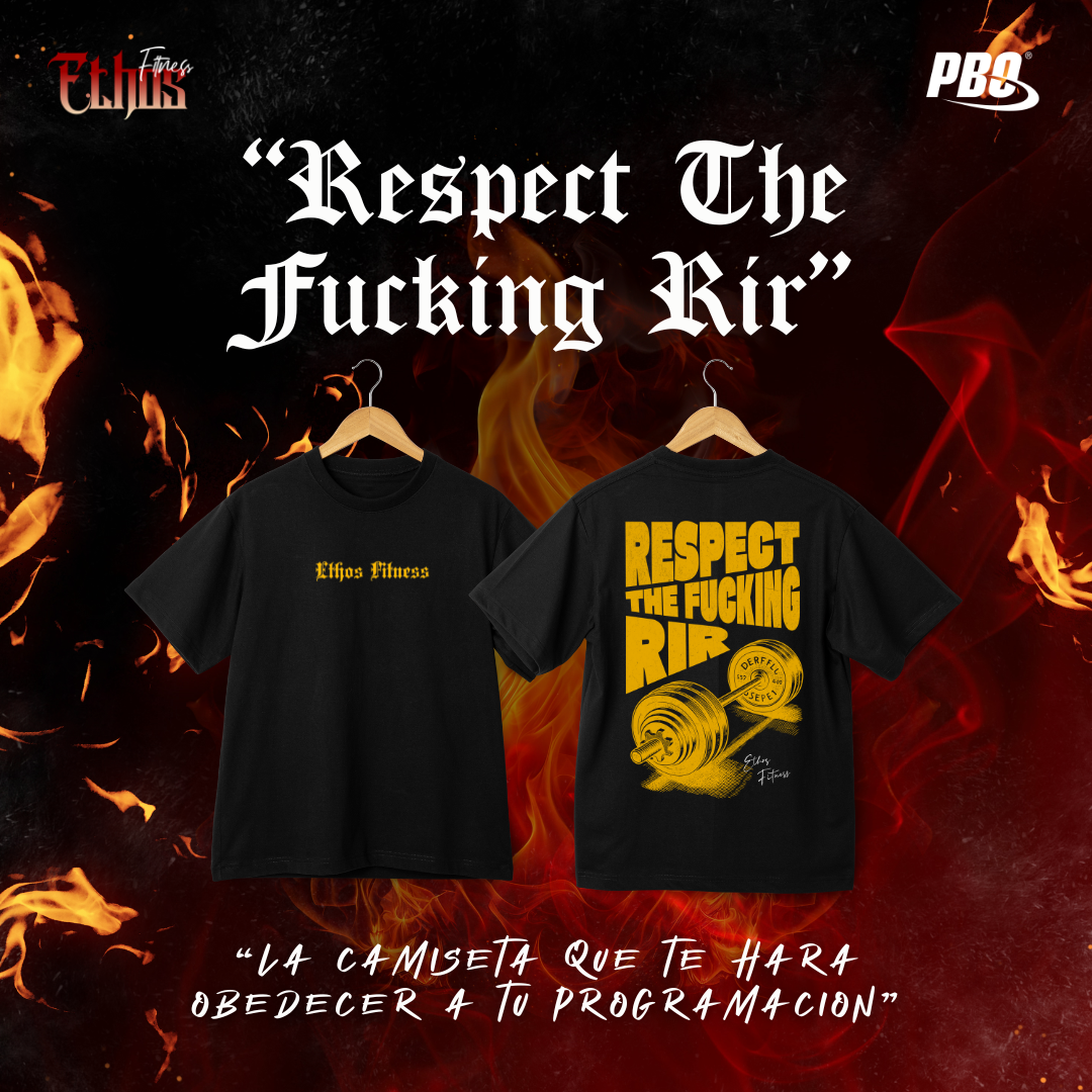 CAMISETA "RESPECT THE FUCKING RIR"