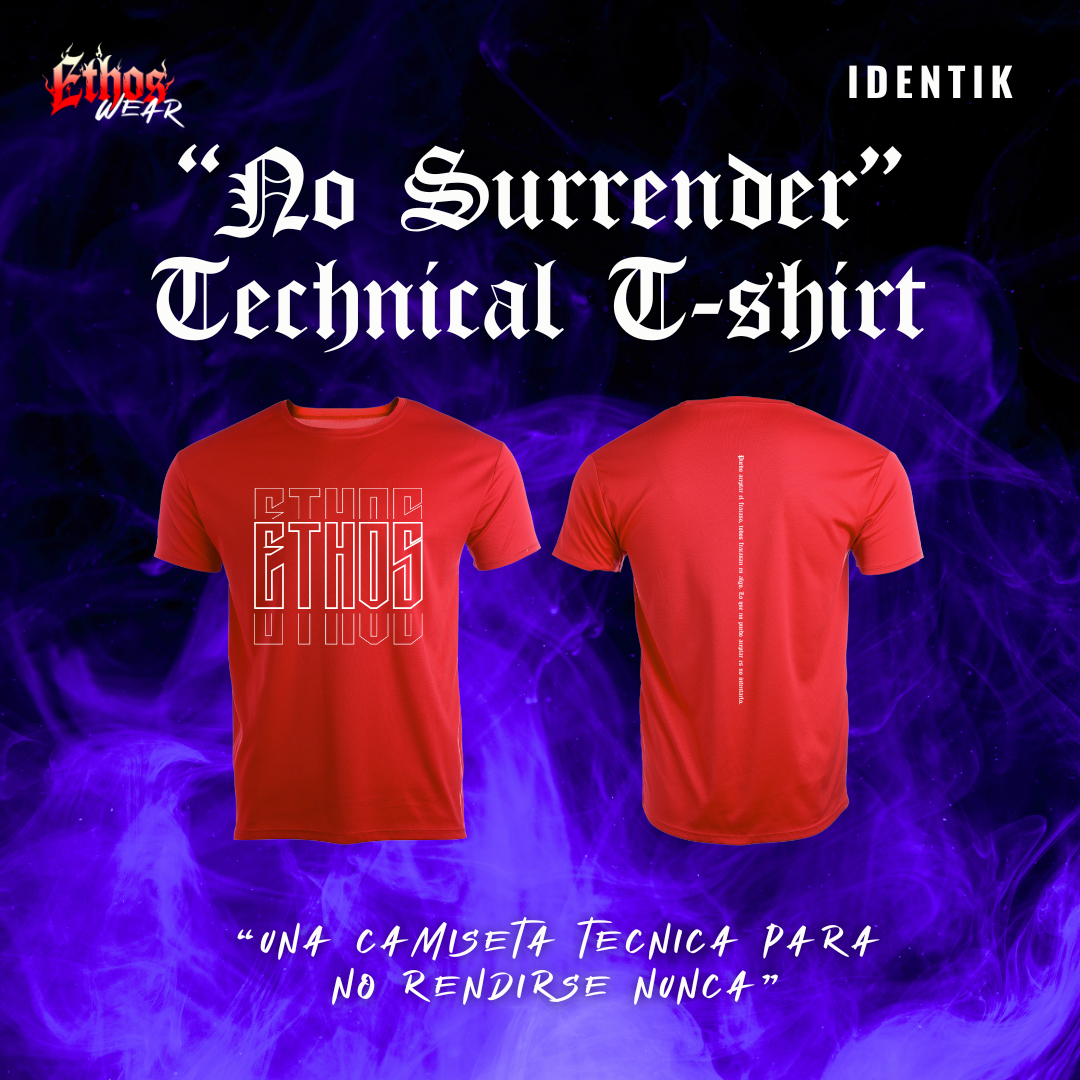 CAMISETA TÉCNICA "No Surrender”