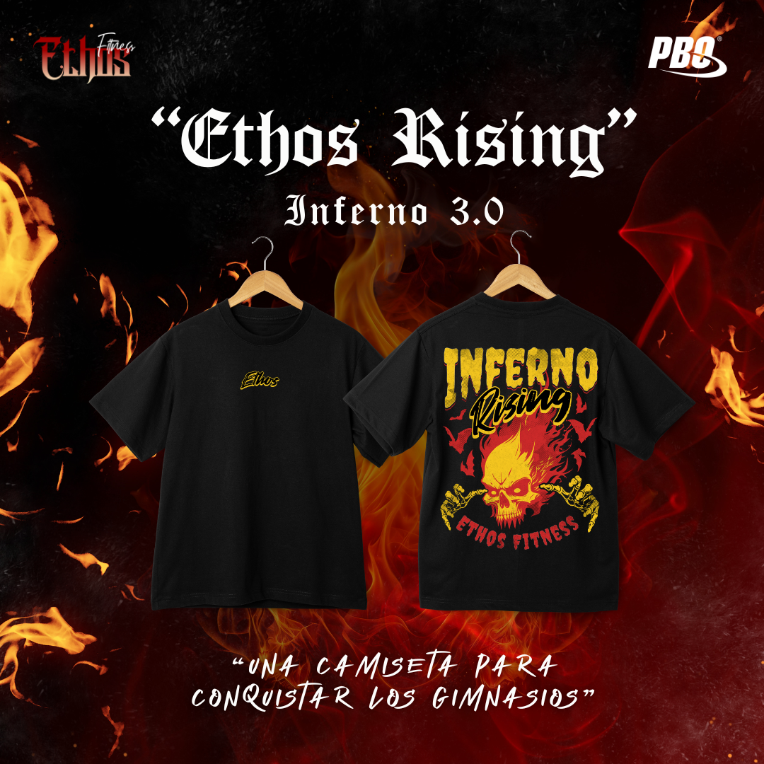 CAMISETA "ETHOS RISING" (INFERNO 3.0)