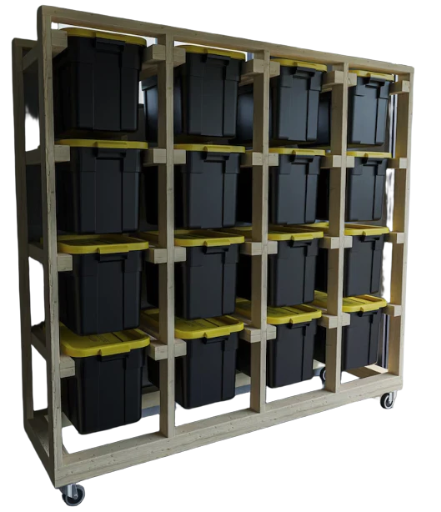 16 Bin Storage Organizer