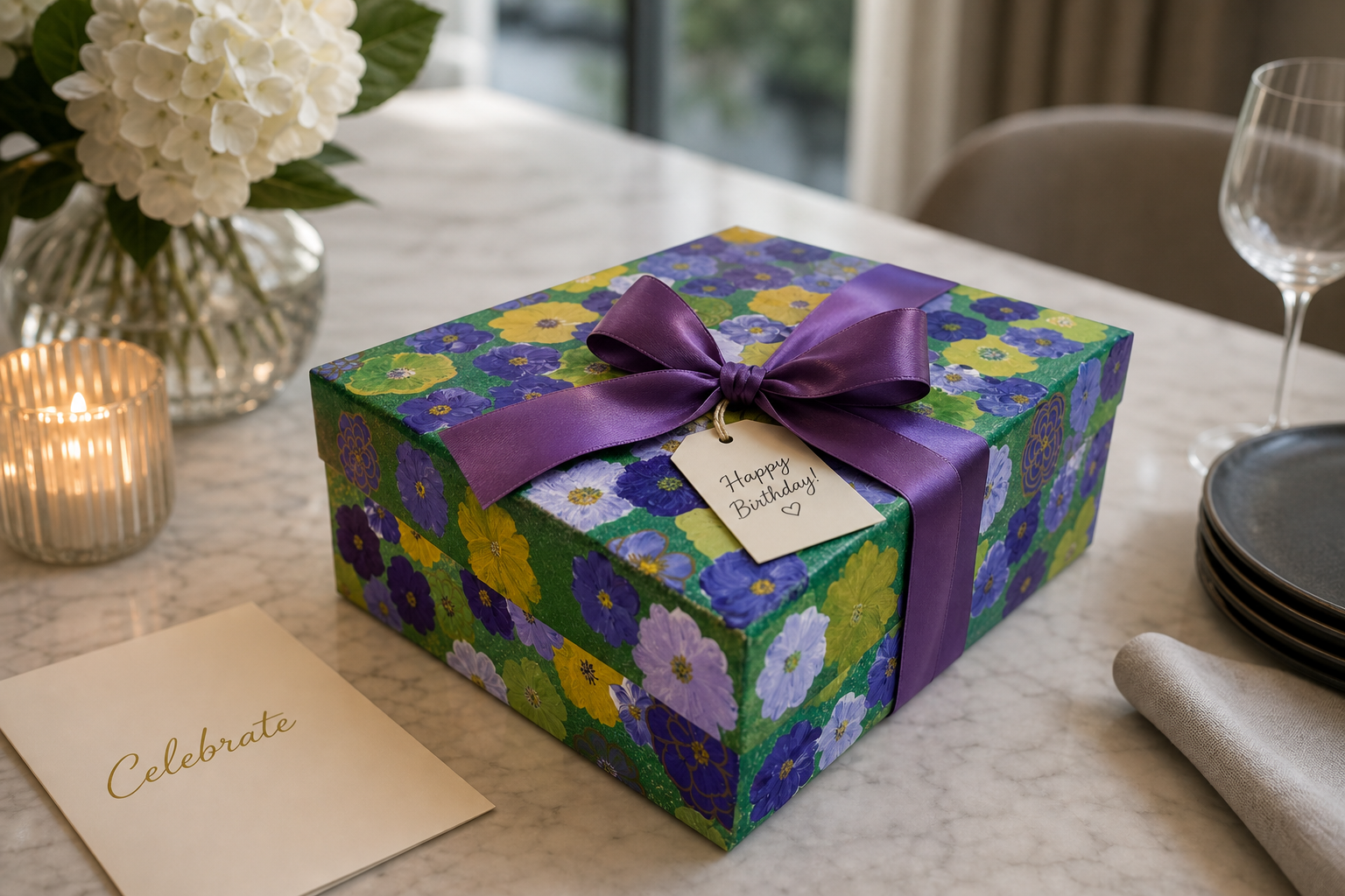 Art Box - Violas and Pansies