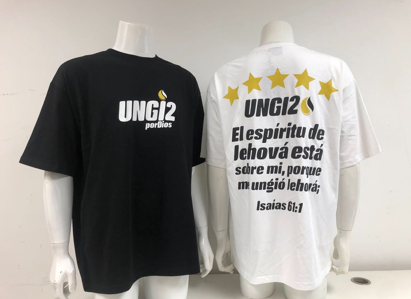 UNGI2 porDios Classic Black T-shirt