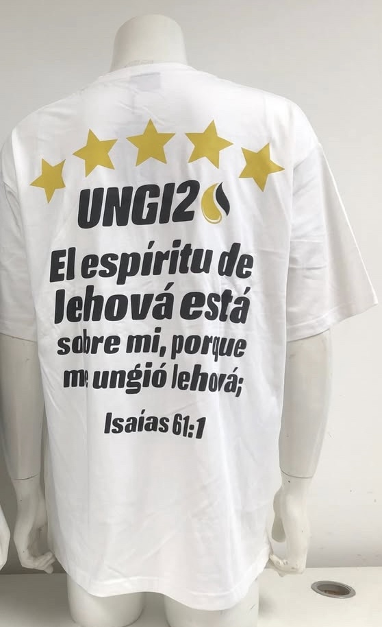 UNGIDO por Dios T-shirt
