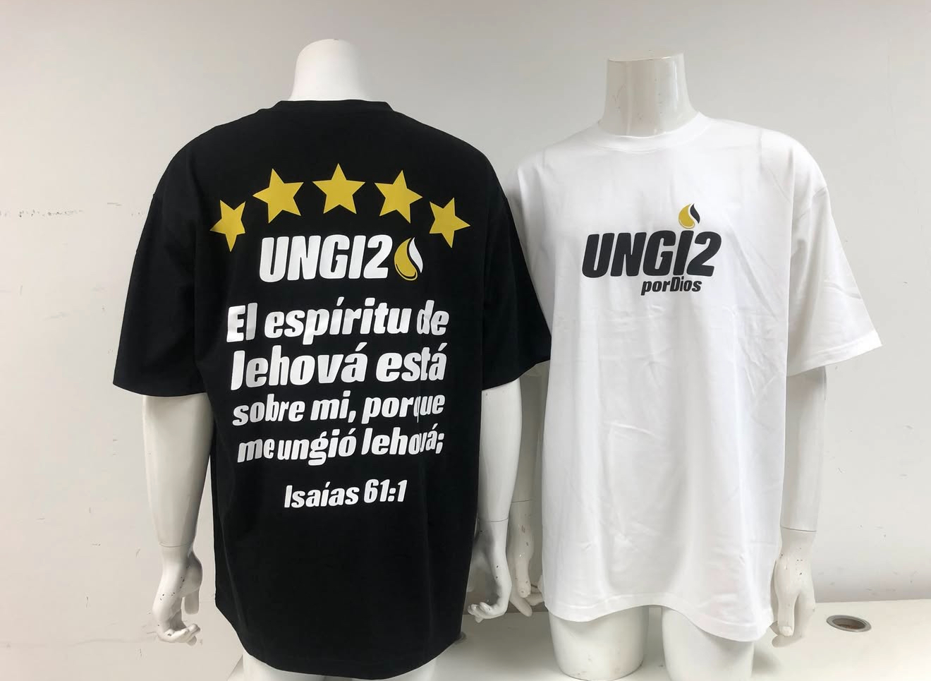 UNGI2 porDios Classic Black T-shirt
