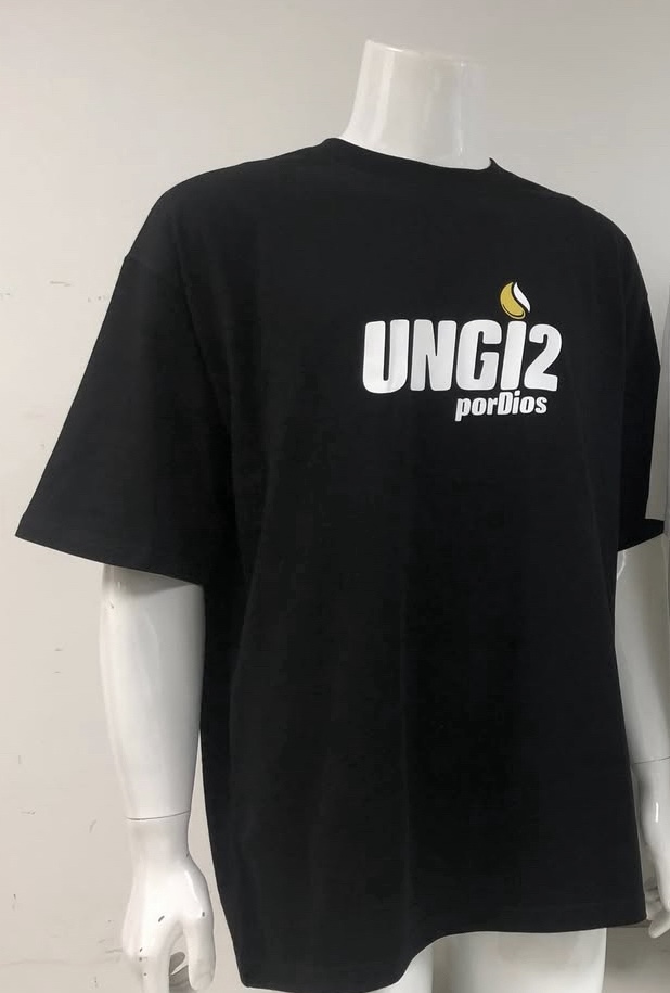 UNGI2 porDios Classic Black T-shirt