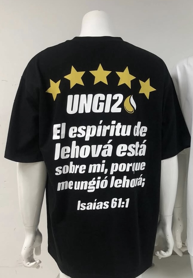 UNGI2 porDios Classic Black T-shirt