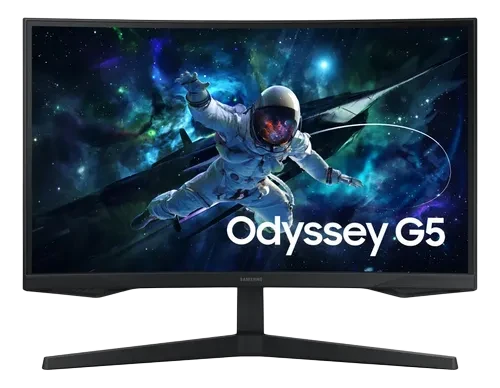 +1000 vendidos Monitor Gamer Samsung Odyssey G5, 27 , Qhd, 165hz Cor Preto