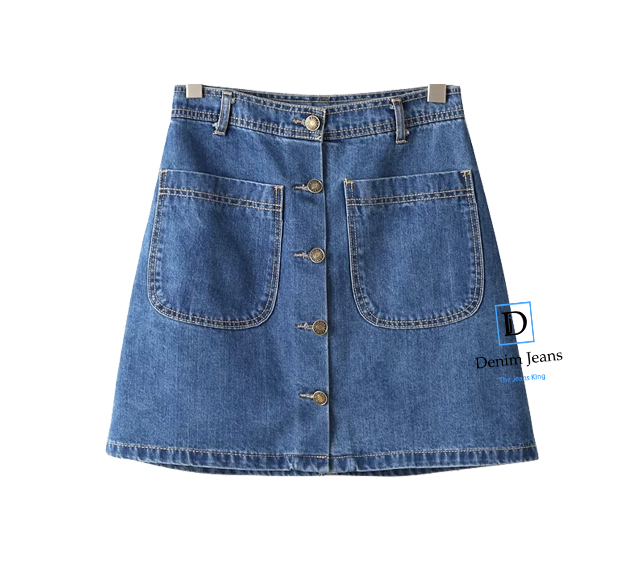 Denim Skirts & Dresses