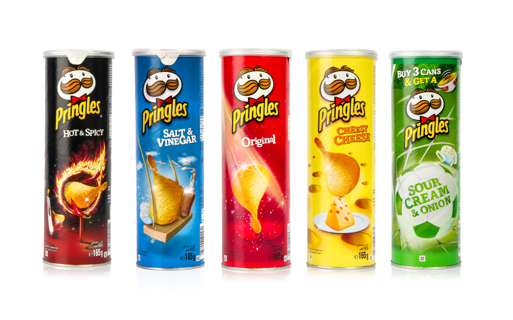 Pringles Potato Chips Assorted Flavors