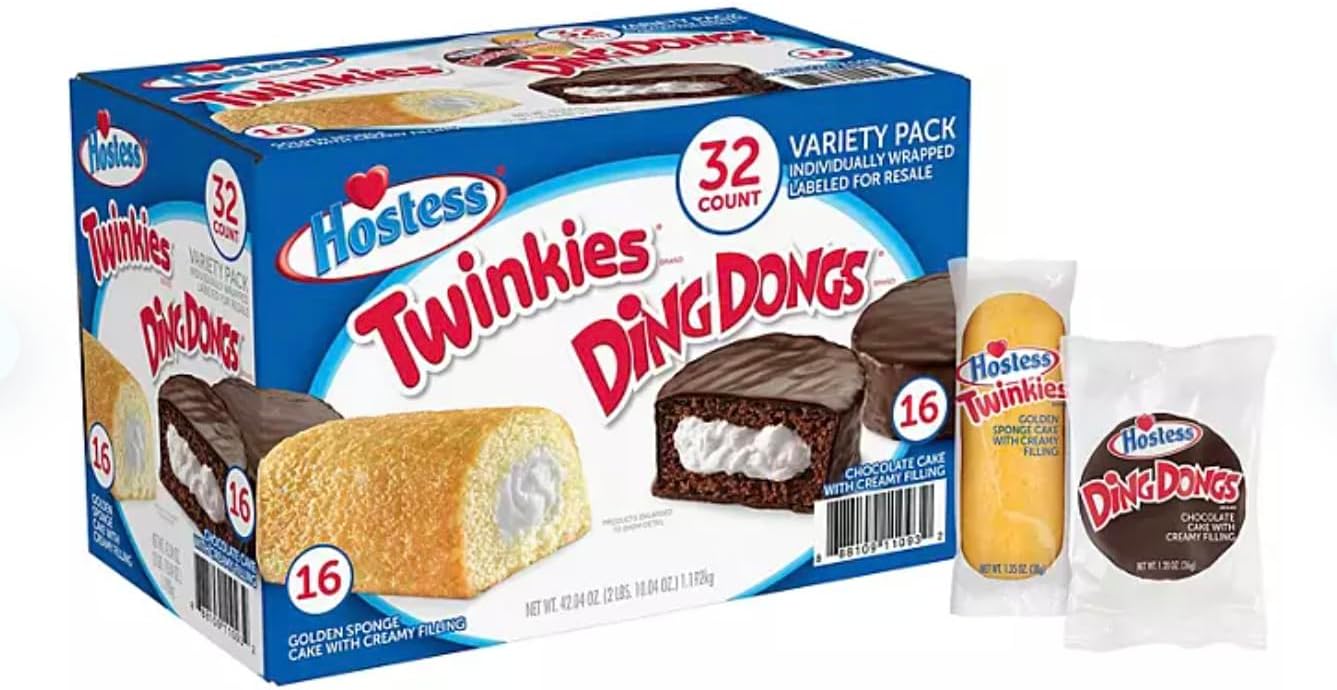 Hostess Twinkies & Ding Dongs Variety Pack
