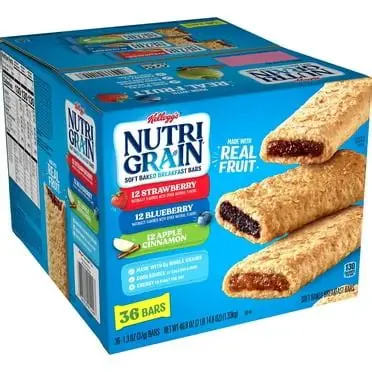 Kellogg's Nutri-Grain Soft Baked Breakfast Bars 10pk