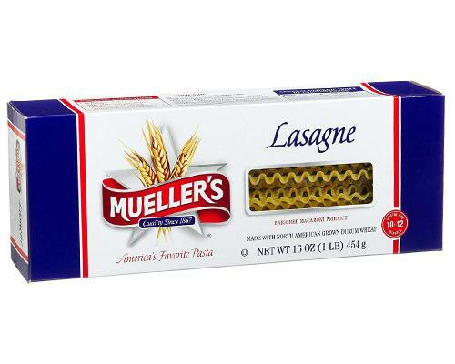 Mueller's Lasagne Pasta