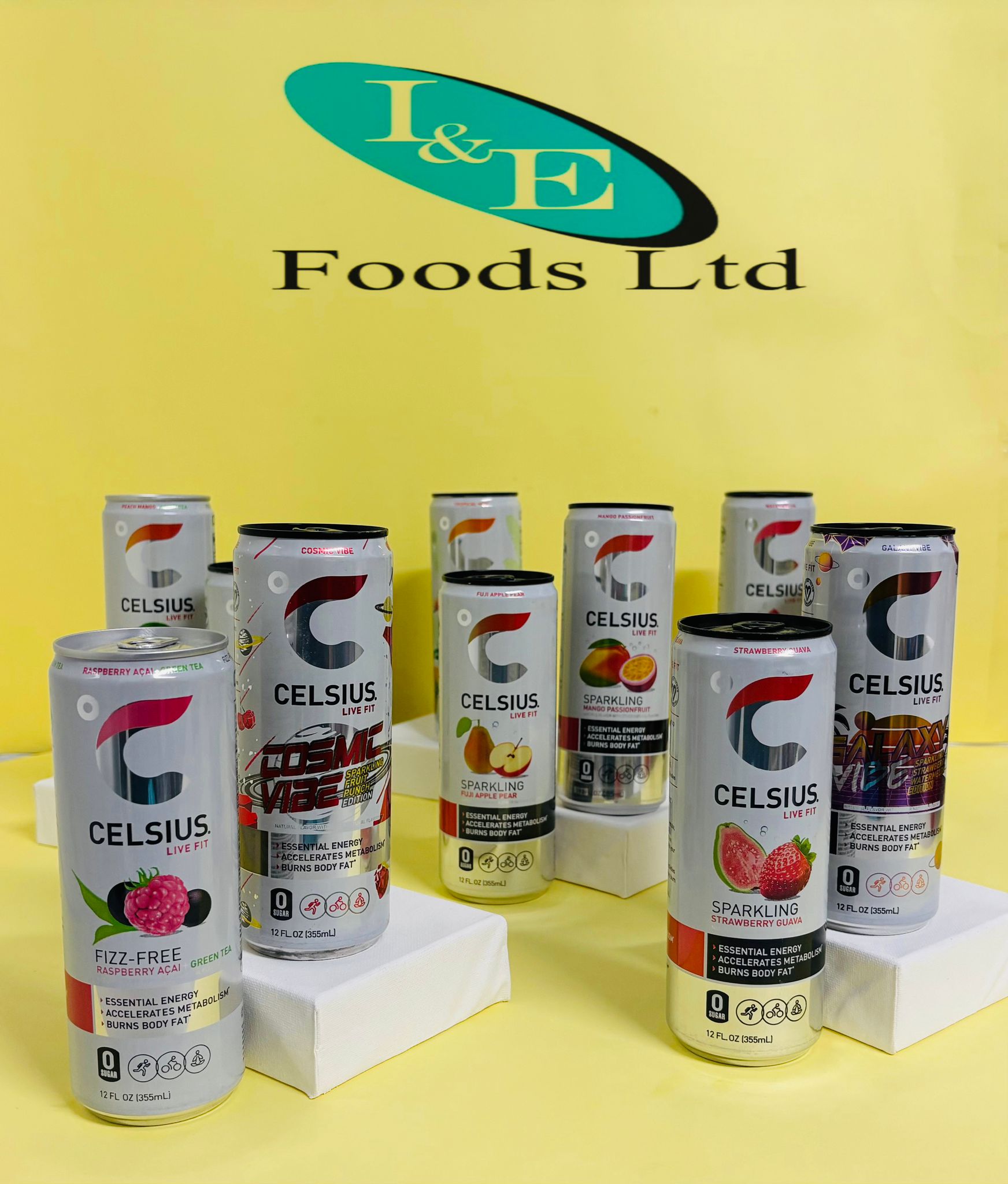 Celsius Energy Drinks Assorted Flavors