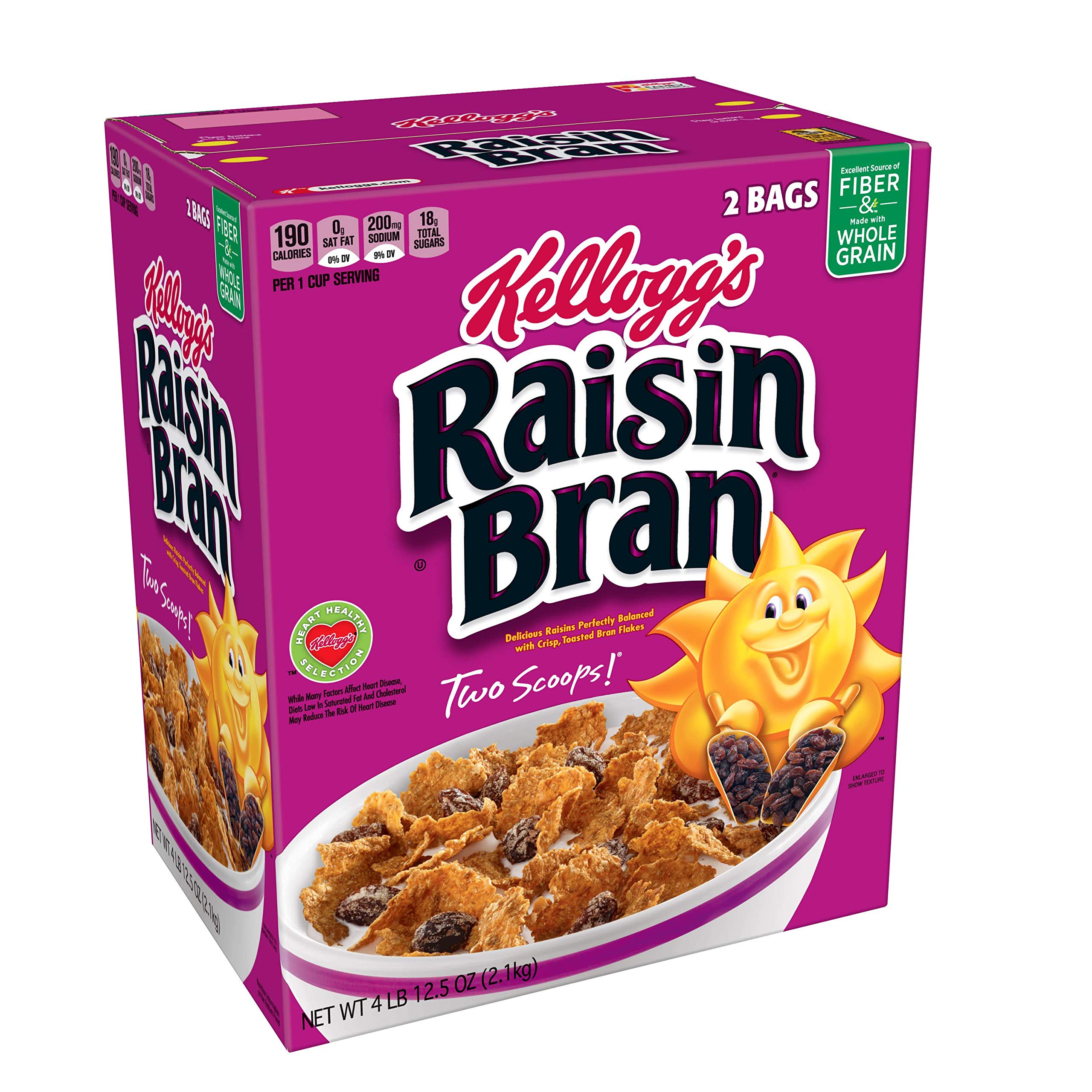 Kellogg’s Raisin Bran Cereal  16.1