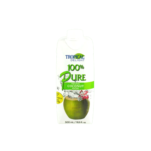 Tropical Delight 100% Pure Coconut Water 500ml