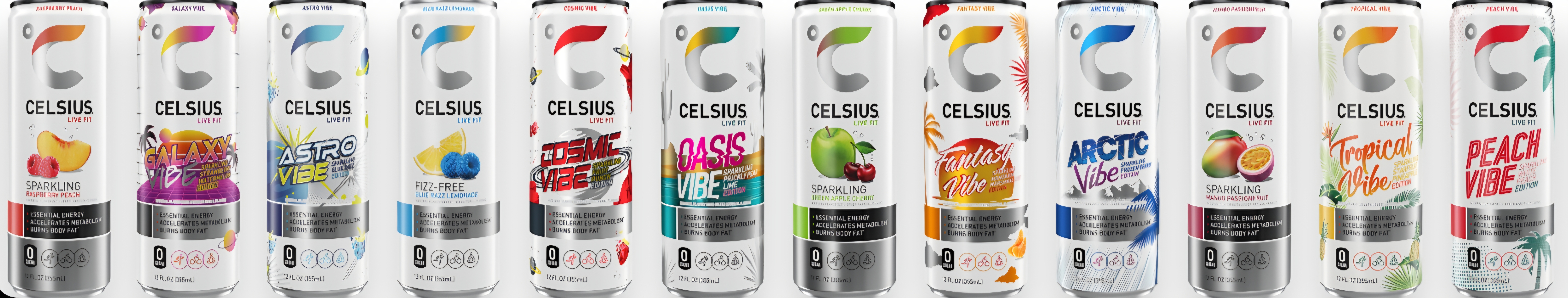 Celsius Energy Drinks Assorted Flavors