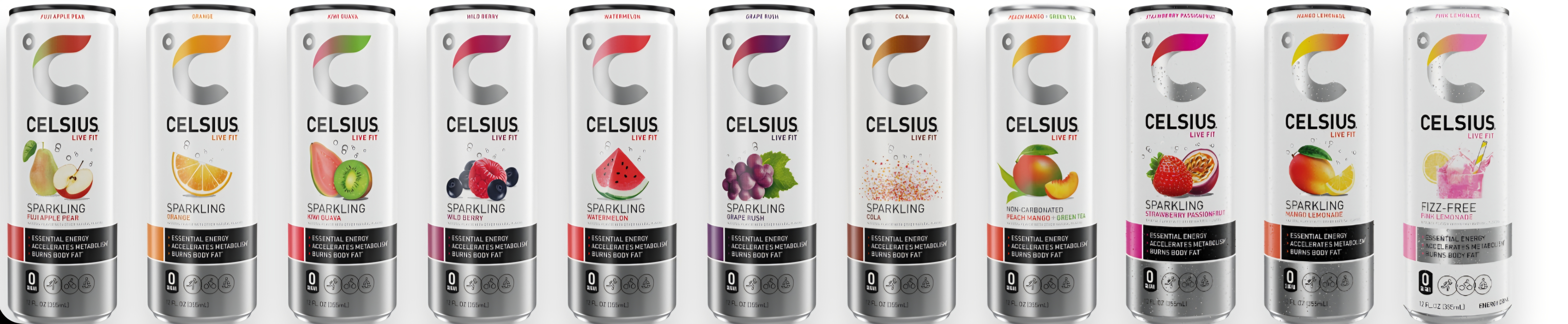 Celsius Energy Drinks Assorted Flavors